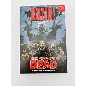 BANG! The Walking Dead Survivor Showdown Strategy Game USAopoly Complete VG Cond